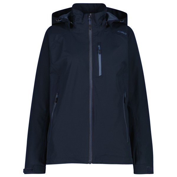 CMP - Women's Ripstop Jacket Zip Hood - Regenjacke Gr 34 blau