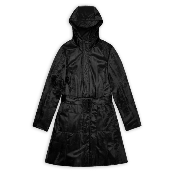 Rains - Women's Curve Long Jacket W3 - Regenjacke Gr S schwarz