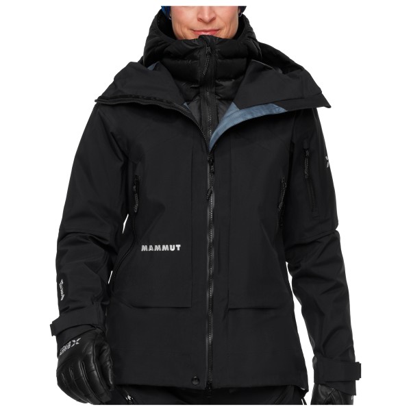 Mammut - Women's Eiger Nordwand Pro Hardshell Hooded Jacket - Regenjacke Gr XS schwarz