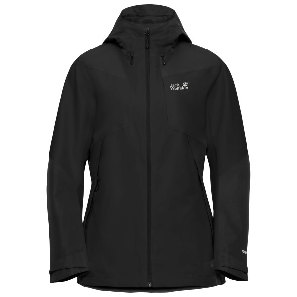 Jack Wolfskin - Women's Flextrail 2L Jacket - Regenjacke Gr M schwarz