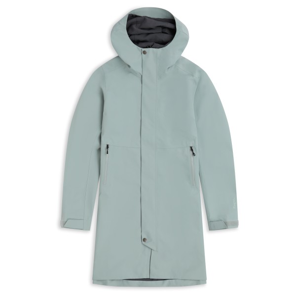 Bergans - Women's Oslo 2L Shell Coat - Mantel Gr L grau/türkis