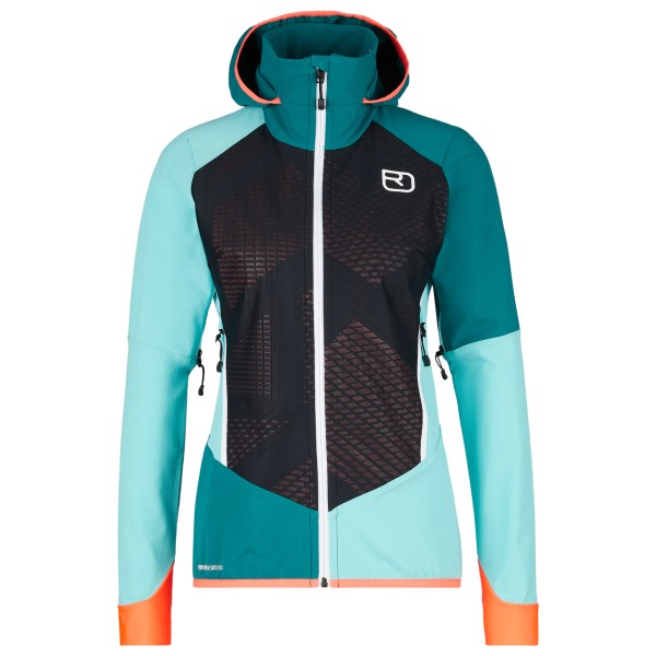 Ortovox - Women's Col Becchei Jacket - Softshelljacke Gr XS türkis