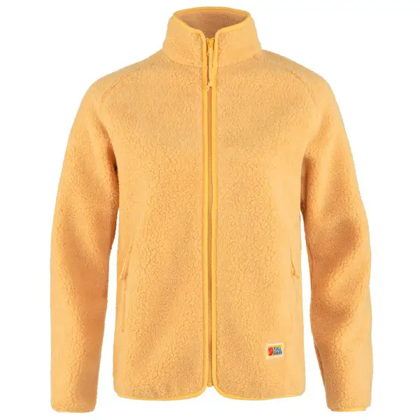 Fjällräven - Women's Vardag Pile Fleece - Fleecejacke Gr XL beige/orange