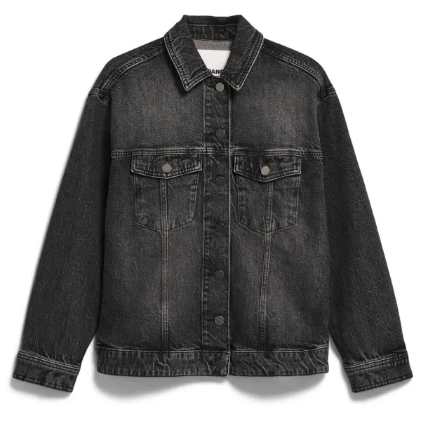 ARMEDANGELS - Women's Densiaa - Freizeitjacke Gr S schwarz/grau