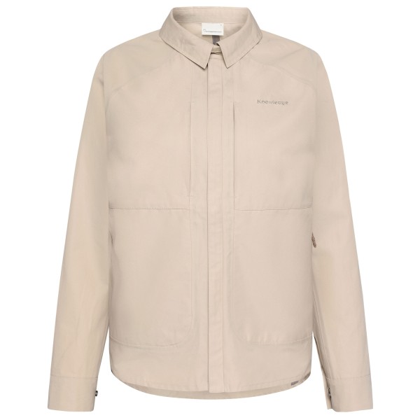 KnowledgeCotton Apparel - Women's Vent Canvas Classic - Freizeitjacke Gr XS beige