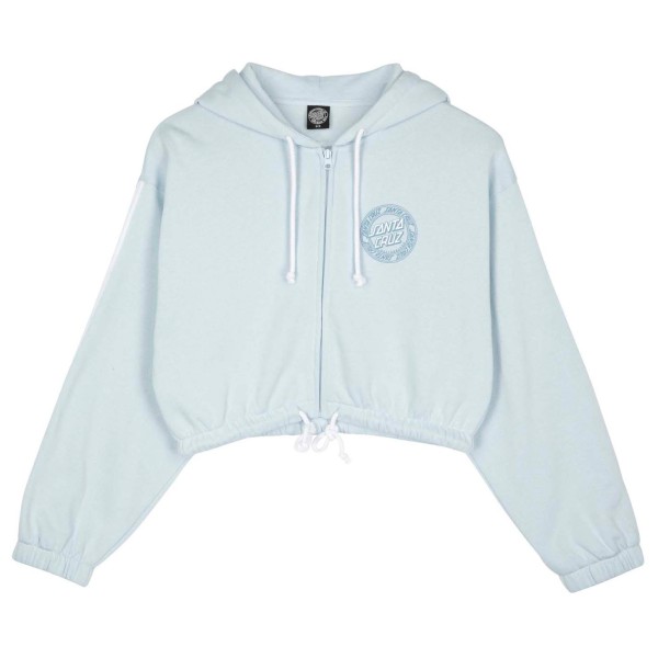 Santa Cruz - Women's Check Outline Ringed Dot Zip - Sweat- & Trainingsjacke Gr 14 grau