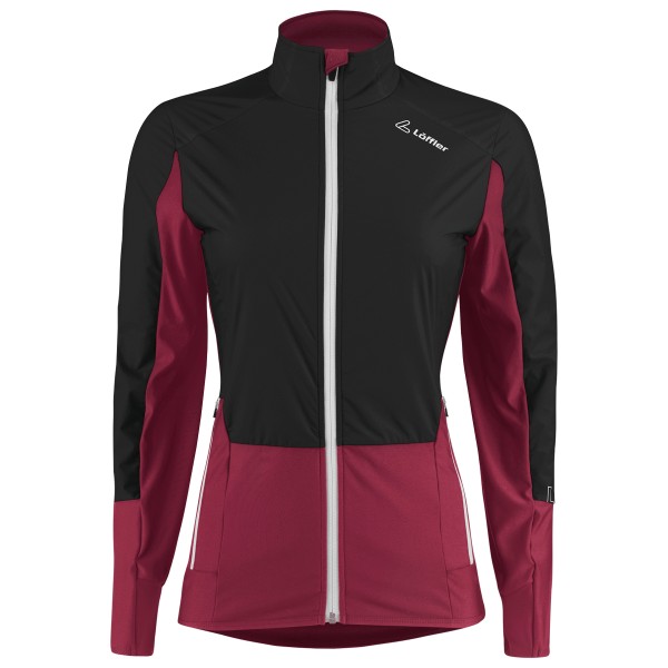 Löffler - Women's Jacket Worldcup REP - Langlaufjacke Gr 34 schwarz/rot