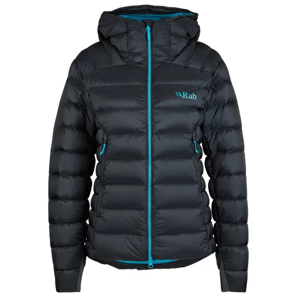 Rab - Women's Electron Pro Jacket - Daunenjacke Gr 40 blau/schwarz
