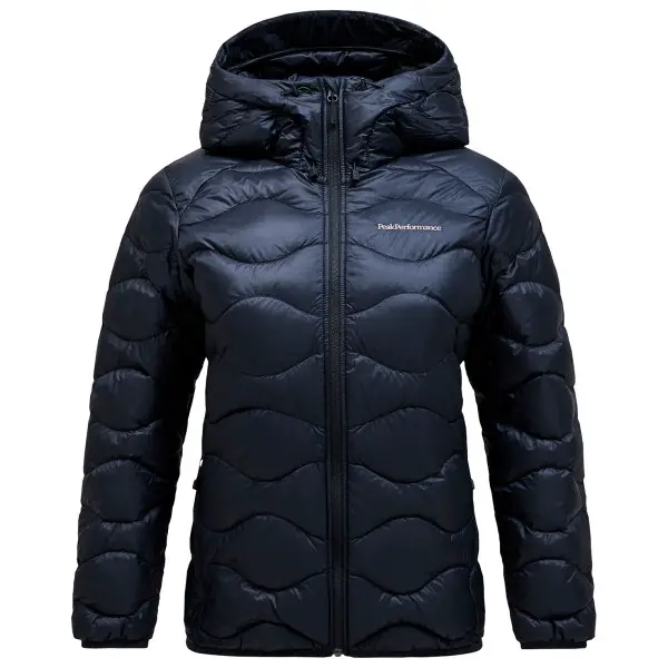 Peak Performance - Women's Helium Down Hood Jacket - Daunenjacke Gr XS blau/schwarz