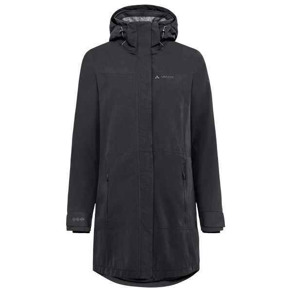 Vaude - Women's Skomer Wool Parka II - Parka Gr 36 schwarz/grau