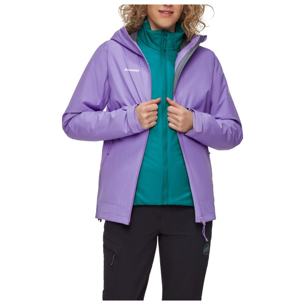 Mammut - Women's Alto Light 3 in 1 Hardshell Hooded Jacket - Doppeljacke Gr S lila