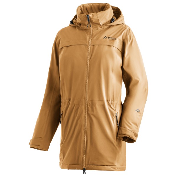 Maier Sports - Women's Metor Coat - Parka Gr 38 - Regular braun/beige