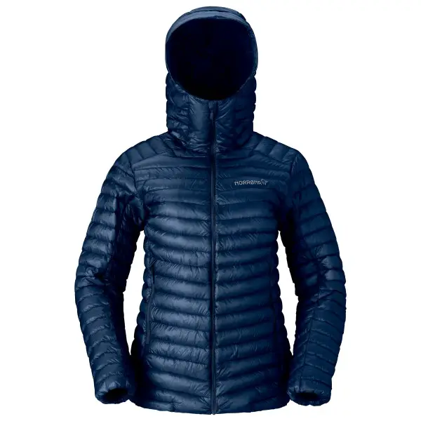 Norrøna - Women's Trollveggen Superlight Down800 Hood - Daunenjacke Gr XS blau