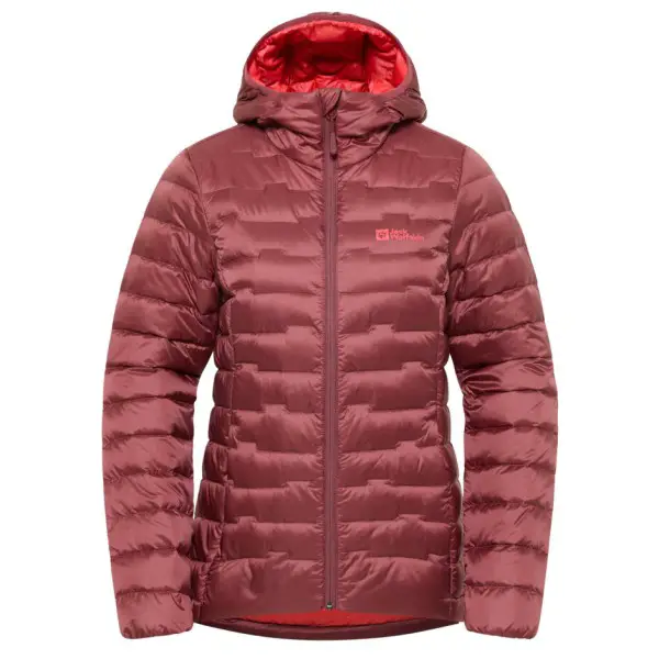 Jack Wolfskin - Women's Passamani Down Hoody - Daunenjacke Gr XS rot