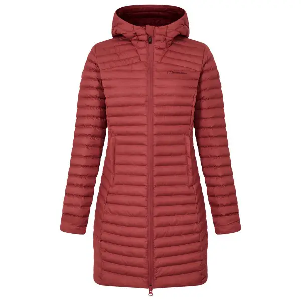 Berghaus - Women's Nula Micro Jacket Long - Kunstfaserjacke Gr 34 rot