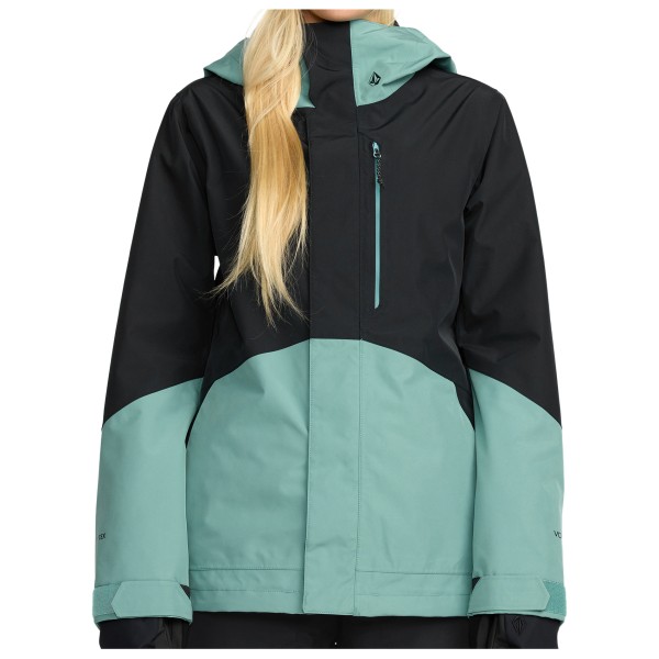 Volcom - Women's V.Co Eras Insulated GORE-TEX Jacket - Skijacke Gr L türkis/schwarz