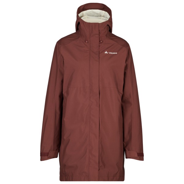 Vaude - Women's Padum 3in1 Parka - Parka Gr 40 braun/rot
