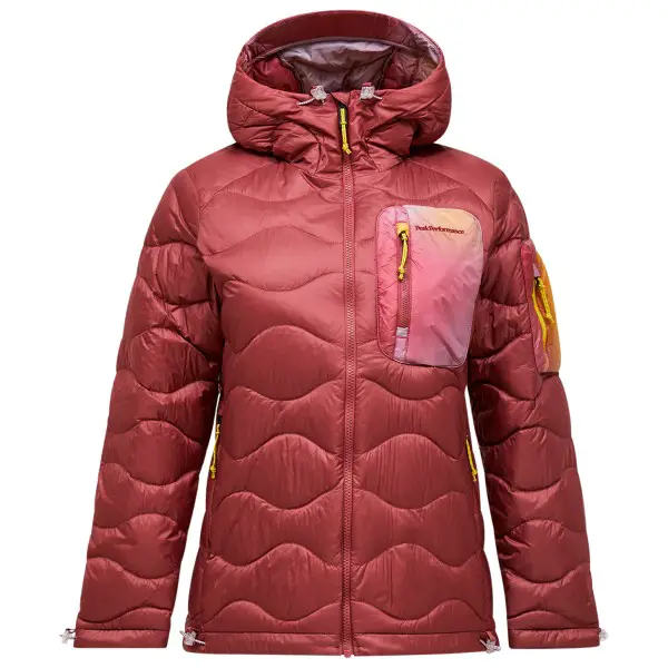 Peak Performance - Women's Aop Helium Utility Down Jacket - Daunenjacke Gr XXS rot