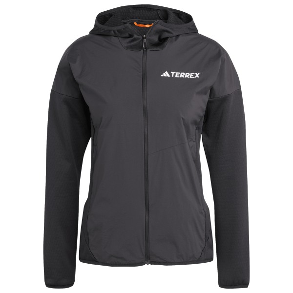 adidas Terrex - Women's XPR Wind Hybrid Fleece - Kunstfaserjacke Gr M grau