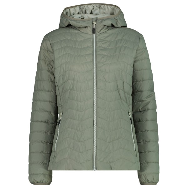 CMP - Women's Padded Jacket Fix Hood - Kunstfaserjacke Gr 34 oliv