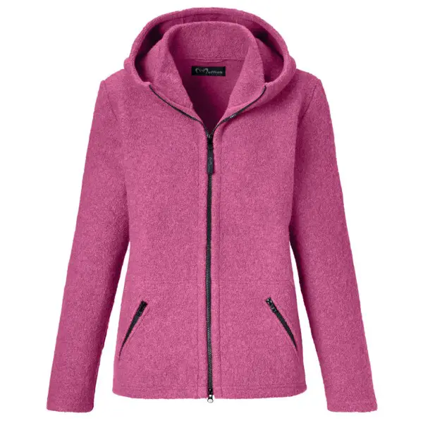 Mufflon - Women's Jula - Wolljacke Gr S rosa