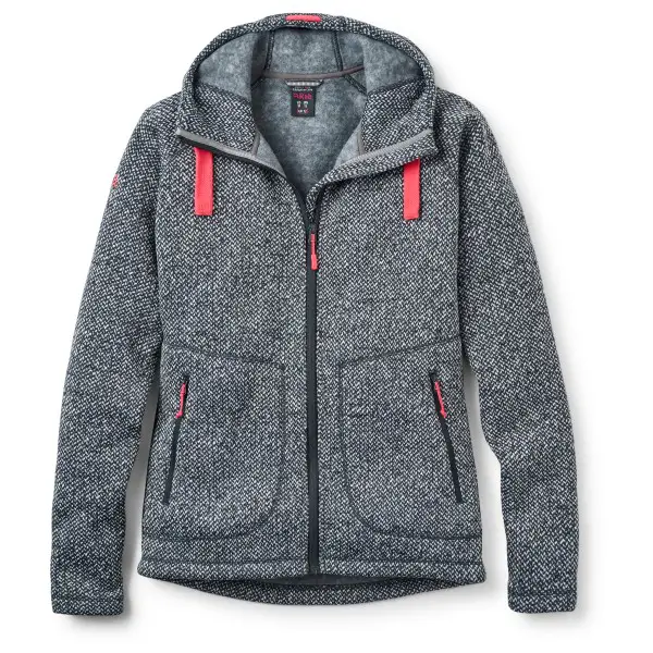 Rab - Women's Amy Hoody - Fleecejacke Gr 08 grau