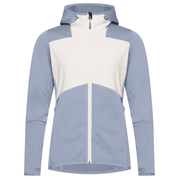 Vaude - Women's Monviso Hooded Grid Fleece Jacket - Fleecejacke Gr 34 grau