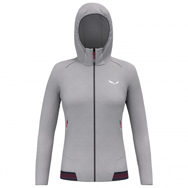 Salewa - Women's Pedroc PolarLite Hooded Jacket - Fleecejacke Gr 40 grau