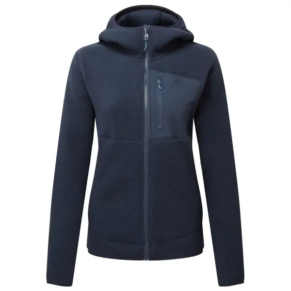 Mountain Equipment - Women's Highpile Hooded Jacket - Fleecejacke Gr 40 blau