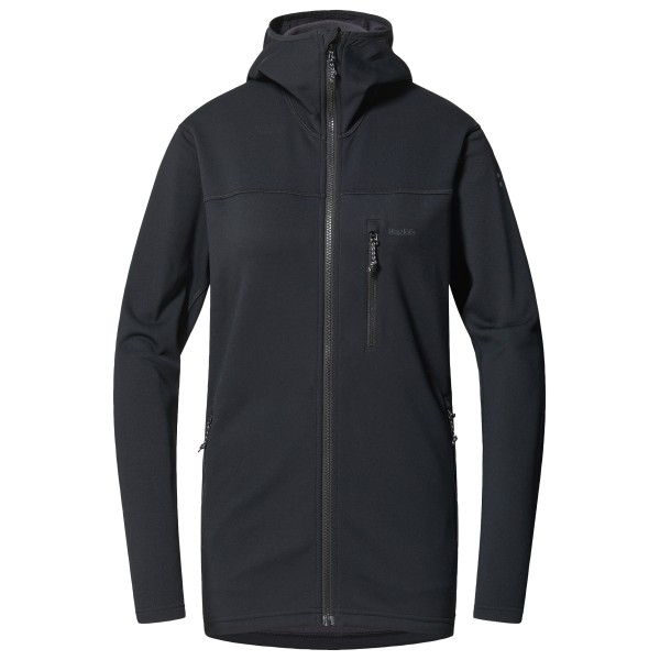 Haglöfs - Women's Rosson Mid Hood - Fleecejacke Gr S schwarz