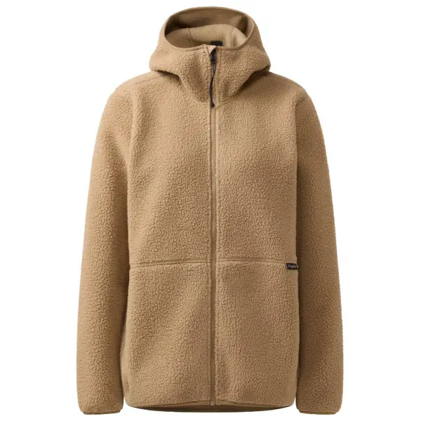 Haglöfs - Women's Funäs Pile Hood - Fleecejacke Gr XL beige/braun
