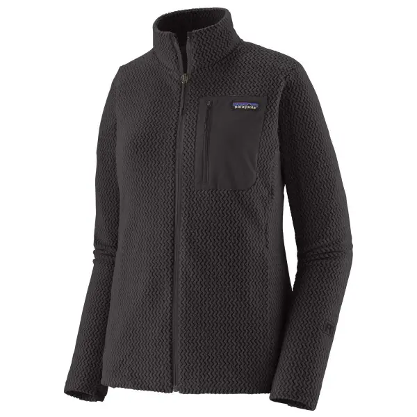 Patagonia - Women's R1 Air Jacket - Fleecejacke Gr M schwarz/grau