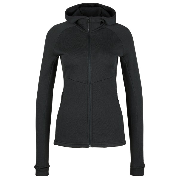 Stoic - Women's MerinoFleece240 StorforsSt. Zip Hoody - Merinohoodie Gr XS schwarz