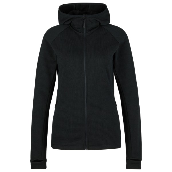 Stoic - Women's MerinoWaffleFleece320 NorrdalSt. Zip Hoody - Zip-Hoodie Gr XS schwarz