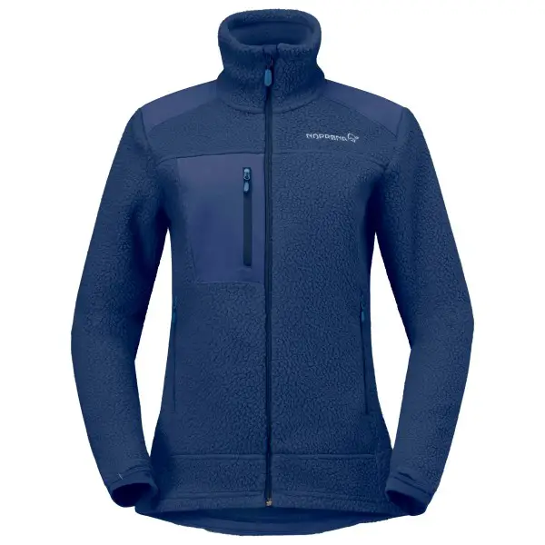 Norrøna - Women's Trollveggen Warm3 Jacket - Fleecejacke Gr XS blau