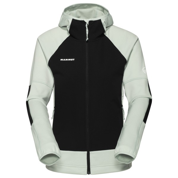 Mammut - Women's Massone ML Hooded Jacket - Fleecejacke Gr S schwarz/grau