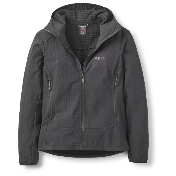 Rab - Women's Quantra Pro Hoody - Fleecejacke Gr 36 grau