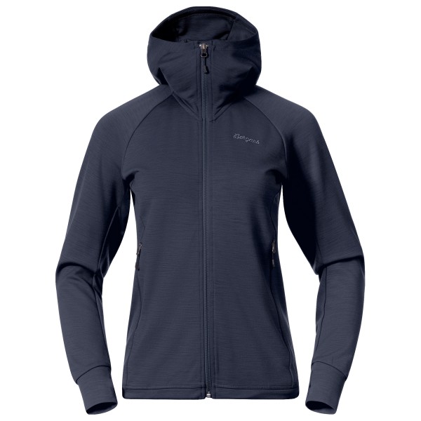 Bergans - Women's Rabot Merino Tech Midlayer Hoodie - Merinohoodie Gr XS blau