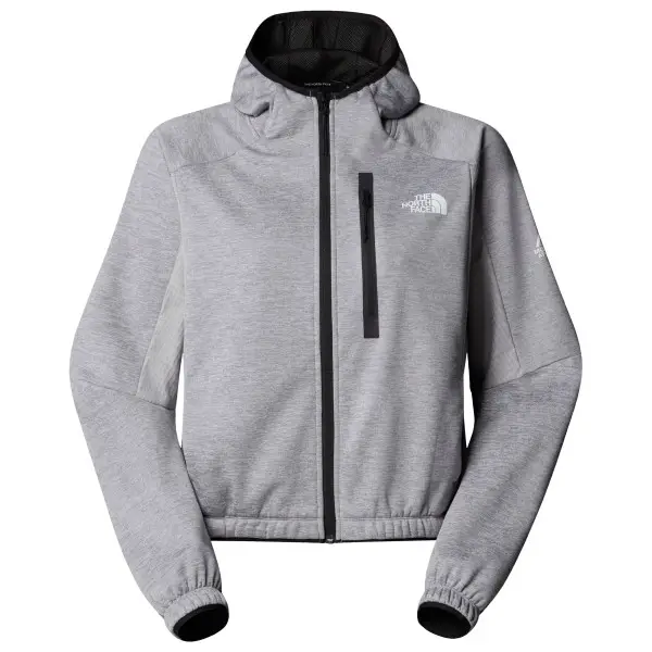 The North Face - Women's Mountain Athletics Fleece Full Zip - Fleecejacke Gr M grau