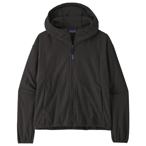 Patagonia - Women's Textured Fleece Hoody - Fleecejacke Gr XS schwarz