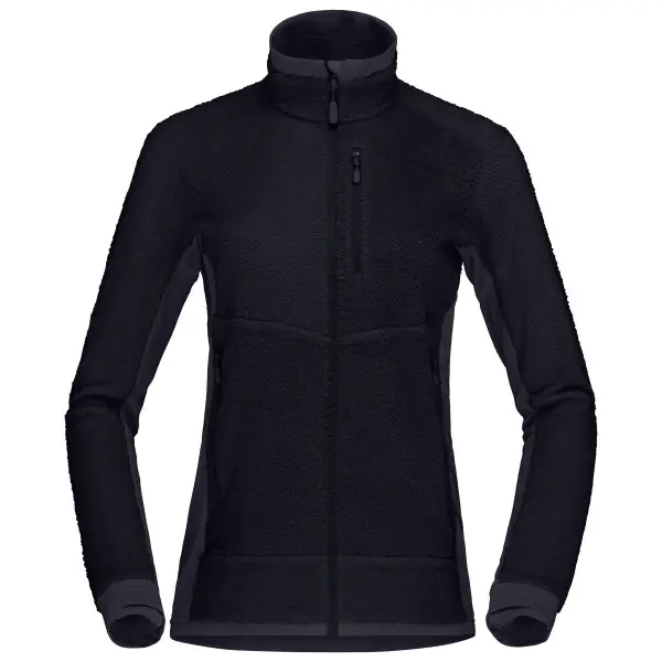 Norrøna - Women's Falketind Warm1 Active Jacket - Fleecejacke Gr XS schwarz/blau