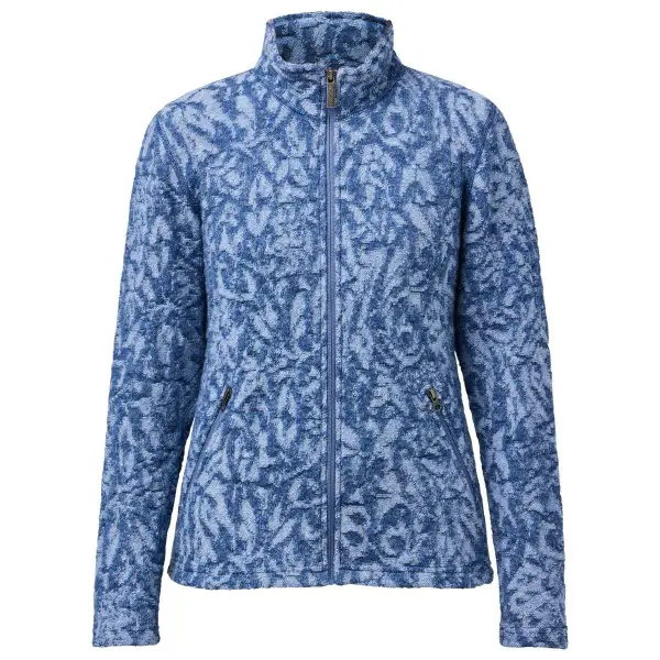 Ivanhoe of Sweden - Women's Tuva Jaquard - Wolljacke Gr 38 blau