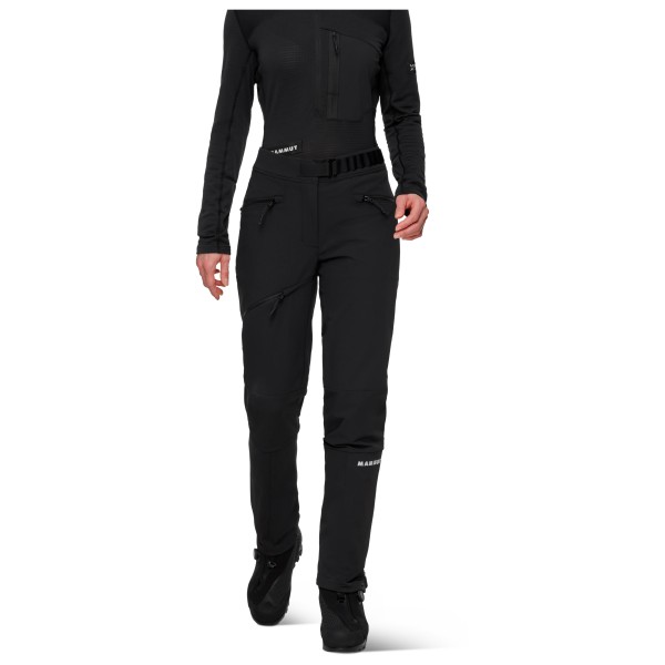 Mammut - Women's Eiger Nordwand Advanced Softshell Pants - Tourenhose Gr 40 - Regular schwarz