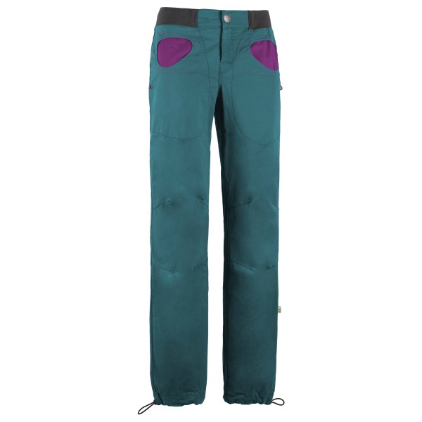 E9 - Women's Onda Story - Kletterhose Gr L blau/türkis