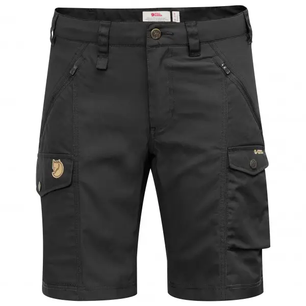 Fjällräven - Women's Nikka Shorts Curved - Shorts Gr 34 schwarz