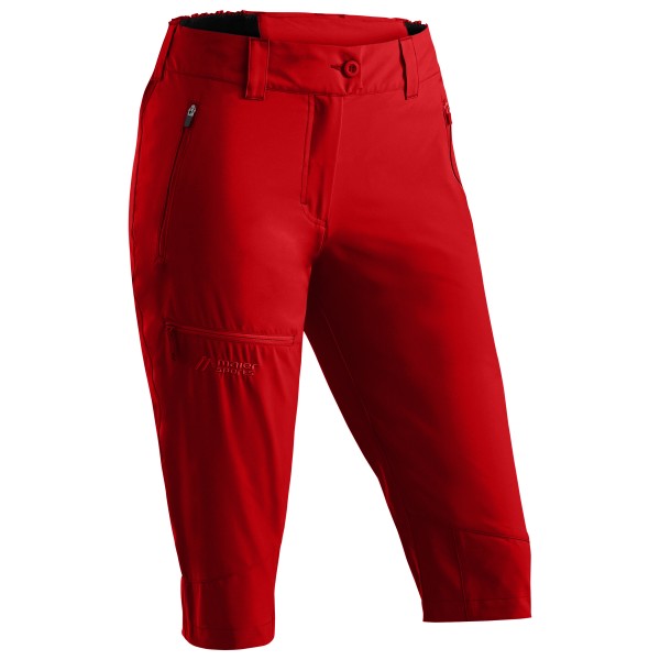 Maier Sports - Women's Lulaka Capri Loop - Shorts Gr 50 - Regular rot