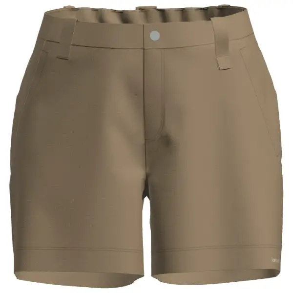 Icebreaker - Women's Merino Elevation Stretch 5'' Shorts - Shorts Gr 27 braun/beige