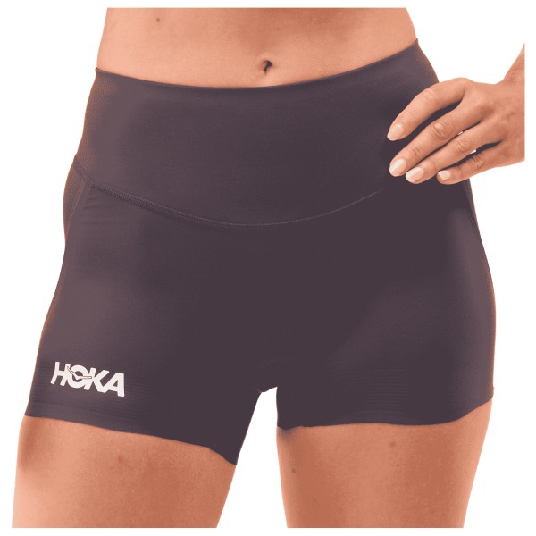 HOKA - Women's Race Day Fitted 2.5'' Short - Laufshorts Gr XS grau
