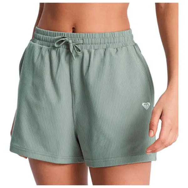 Roxy - Women's Rise & Vibe Rib Short - Shorts Gr XS bunt