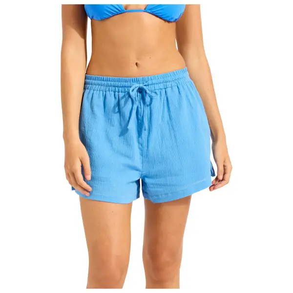 Seafolly - Crinkle Short - Shorts Gr XS blau